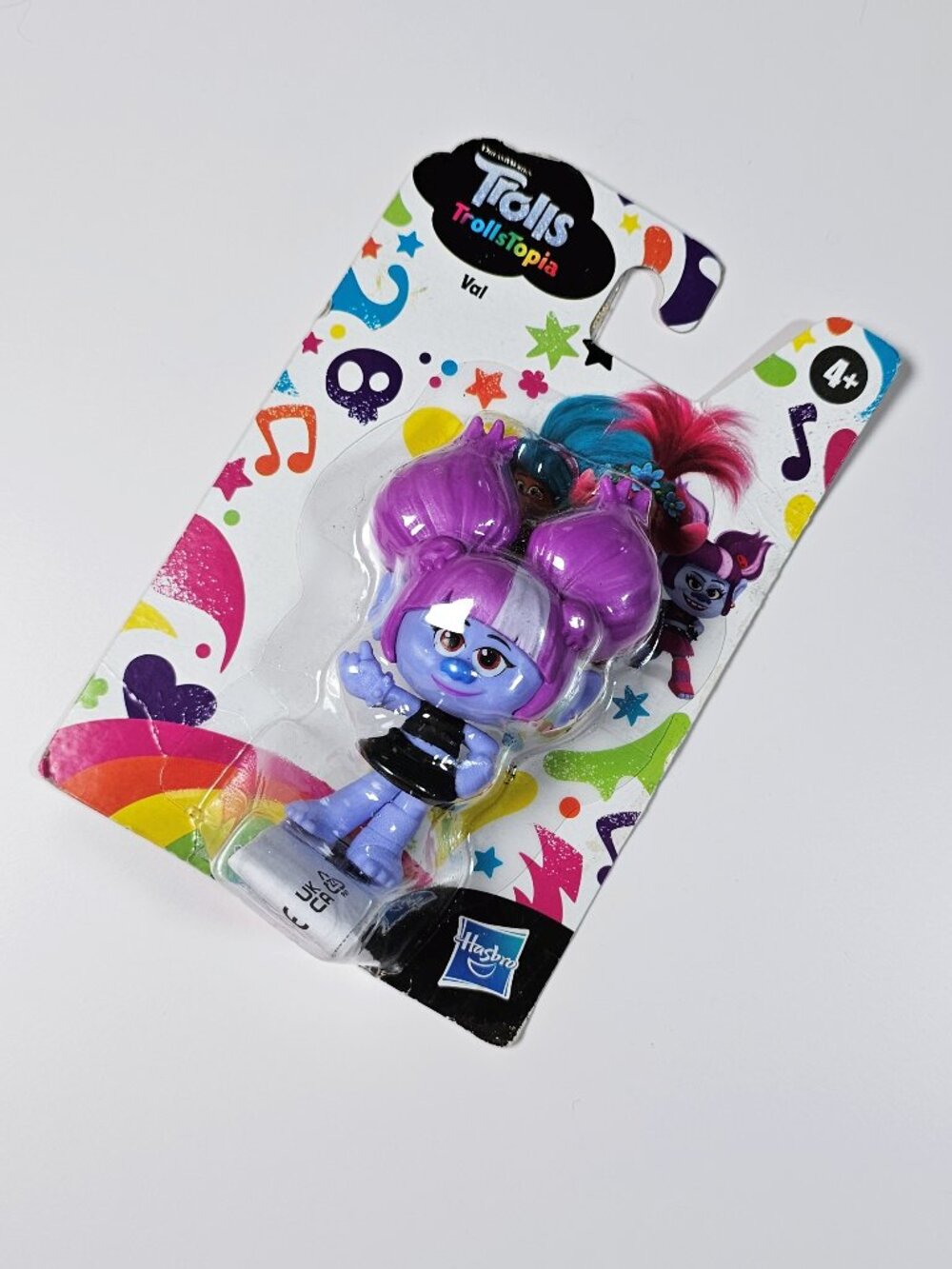 DreamWorks Hasbro Trolls Val TrollsTopia Mini Figure, New and Sealed